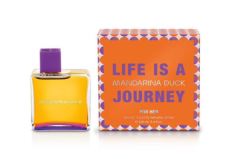 Life is a journey for her packaging