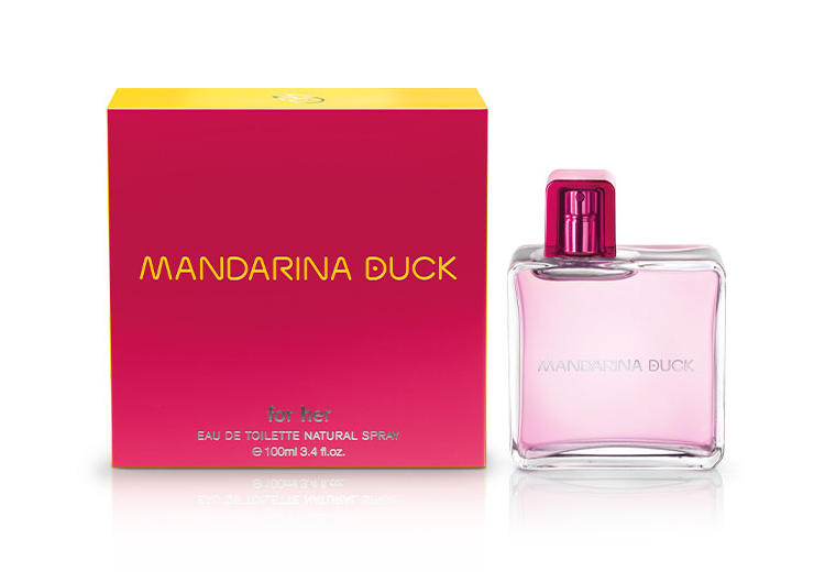 Mandarina Duck For Her packaging